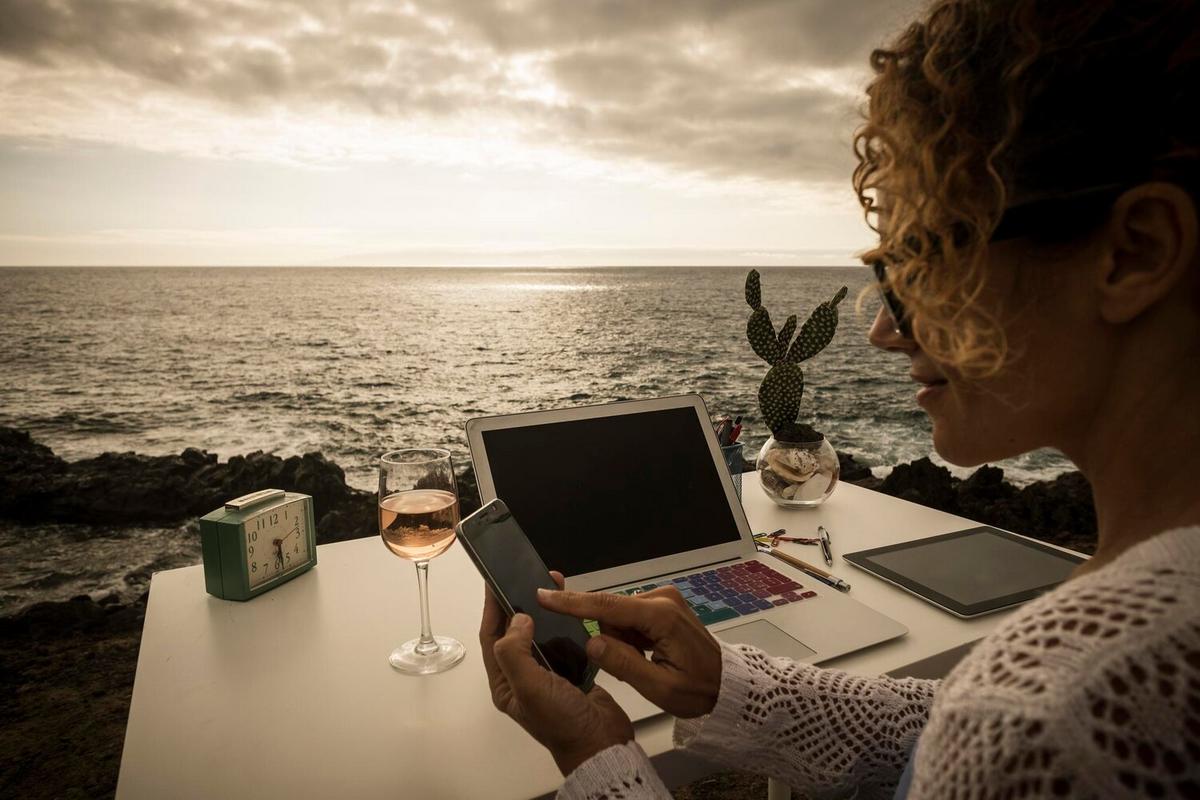How to Stay Productive While Working from Paradise
